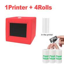 AI迷你打印机，便携式热敏无墨AI语音贴纸打印机，可用于打印图片、照片、笔记、清单、DIY作品、礼品，适用于家庭/学校/办公室/旅行等各种场合，随时随地实现您的创意。 - 彩色 - 查看 17