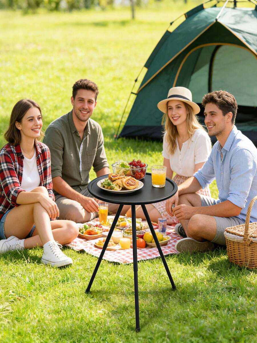 Kaysell® 183 X 76 Cm Folding Plastic Buffet Table, Camping Table, Party Table, Garden Patio Table, Accommodates 8 People, With Handle - A - View 1