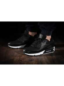 Max 90 Men's Sports Shoes - Modern, Extreme Comfort, For Walking And Running - Đen và trắng - Xem 2