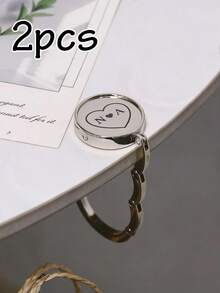 Custom Name Foldable Purse Hook, Elegant Minimalist Table Handbag Hanger For Restaurant Desk Cafe Travel Organizer, Personalized Bag Hook Gift For Birthday Wedding Party Or Holiday Surprise, Stylish Purse Holder Accessory, Customized Handbag Hook, Customizable Bag Hanger Decor - Style a - View 11