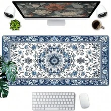 1pc New Black Persian Style Retro Mouse Pad, Mysterious & Fashionable Computer Gaming Mouse Pad, Rubber Mouse Mat, Gaming Keyboard Pad, Office Desk Mat Office Desk Accessories Desk Accessories Office Supplies Office Decor - 1PC - View 22