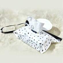 2pcs/1pc Portable Wet Wipes Bag, Baby Wet Wipes Carrying Case, Flip-Top Resealable Wet Wipe Dispenser, Handy Tissue Paper Storage Box - Multicolor - View 11