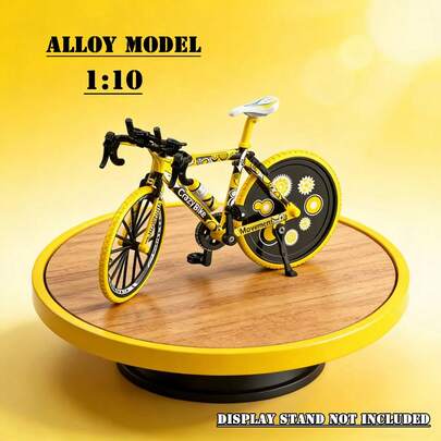 1:10 比例合金迷你自行车模型 - 活动部件丰富，理想的桌面摆件