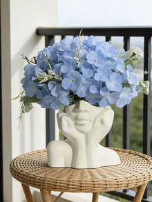 Creative Human Body Art Shaped Artificial Vase, Office Desk Multifunctional Storage Pen Holder Makeup Brush Holder Decorative Item, Storage Box. - One Size Fits All - View 3