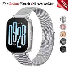 Reloj 5 Adecuado para correa de reloj de estilo milanés; Reloj 5 Lite Adecuado para correa de reloj de metal de un solo bucle sin bloqueo; Accesorios de actualización de reloj de uso diario magnético - 22mm - Ver 2