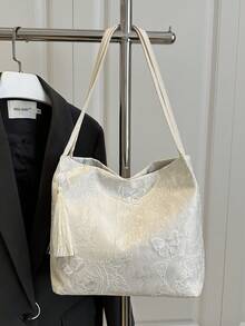 2026 New Summer Fashion High-End Underarm One Shoulder Bag, Versatile Butterfly Design Tote Bag For Women, Large Capacity - Multicolor - View 10