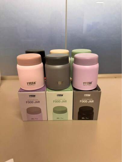  Cốc giữ nhiệt Tyeso 220ml bằng thép không gỉ 316 | Bình giữ nhiệt cầm tay mờ dễ thương, chống rò rỉ, thích hợp sử dụng hàng ngày.