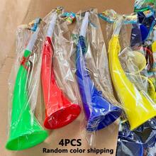 4/8/12pcs/Set Party Cheer Horns, Football Game Fans Vuvuzela Noise Maker Props, Lively Atmosphere Accessories For Parties, Games And Events, Victory Horns For World Cup - Bull Horn Trumpet - View 11