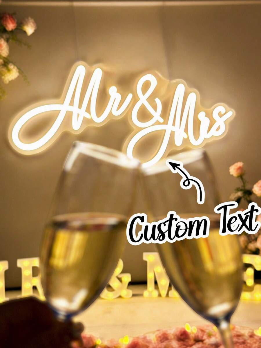 Letrero de neón LED de una sola línea personalizable con nombre, diseño montable en la pared, múltiples opciones de color, alimentado por USB, regulable, para dormitorio, tienda, imagen, logotipo, mensaje especial, luz de neón personalizada
