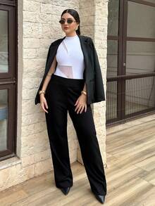 Women Coats - Black - View 8