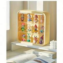 1pc Transparent Wall-Mounted Display Case, Blind Box Collectible Figurine Holder - Multicolor - View 9