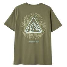 Under Armour 男士T恤，轻便舒适运动服，M码 MOUNTAIN PERSUIT SS 休闲短袖T恤，6009255-390 - 幽綠色 - 查看 2