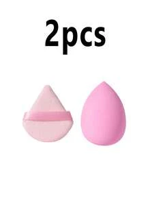 6/4/2/1pc Multi-Functional Pink Makeup Sponge/Cosmetic Sponge, Foundation Base Sponge, Suitable For Liquid/Cream - Multicolor - View 11
