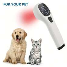 Handheld Device 12pcs 650nm And 2pcs 808nm Lamps For Men And Women Neck Shoulder Back Arm, Leg Joints, Also For Pets - White - View 6