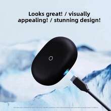 Beat Studio Buds - True Wireless Noise Cancelling Earbuds - Compatible With & Android, Built-In Microphone, IPX4 Rating, Sweat Resistant Earphones, Class 1 Headphones RECH - 黑色 - 查看 5