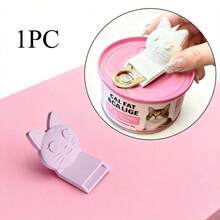 1pc/4pcs Can Opener, Comfortable Non-Slip Handle, Suitable For Pet Food Cans, Durable Plastic Kitchen Tool, Easy To Clean - View 5