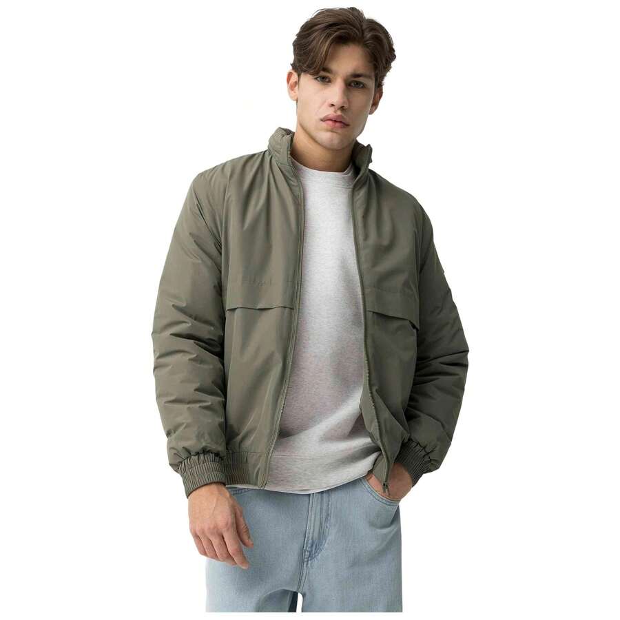 Tiffosi Jacket 124-15599049245016 For Man In Color Green - أخضر - مشاهدة 1