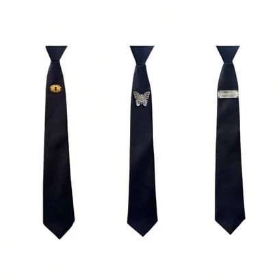 1 pieza Accesorio con logotipo de metal hecho a mano sin cordón para asistir a una boda