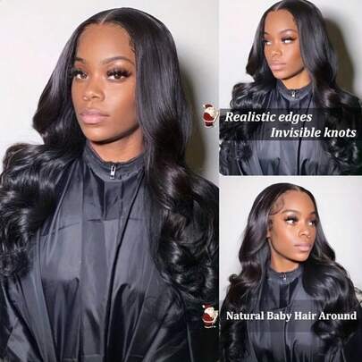 Body Wave Lace Front Wigs 13x4 HD Lace Frontal Wigs Pre Plucked Brazilian Glueless Wigs Human Hair Wig For Women Human Hair