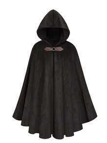Medieval Pirate Robe Costume, Suitable For Easter Holiday Party, Unisex - Black - View 1