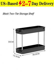 Rolling Cart With Wheels, Storage Craft Art Trolley Organizer Serving,Skinny Bathroom Storage Organizer Narrow Shelf Unit Thin Laundry, For Bedside,Office, Kitchen, Bthroom, Makeup, Craft, Laundry Narrow Places, Next To Fridge - Nhiều màu - Xem 14