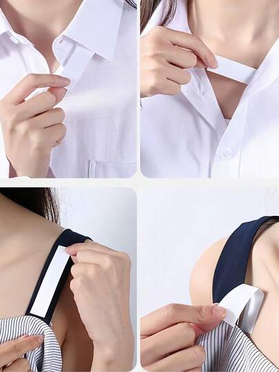 36 - Piece Pack Of Anti - Peek Breast Stickers And Breast Tape. These Are Stylish Adhesive Tapes For Women, Which Can Also Be Used As Anti - Slip Clothing Tape, Fixing Tape For Dress Straps, And Double - Sided Wardrobe Tape. They Are A Must - Have For Back - To - School And A Savior For Party Outfits. All Products Are Designed To Prevent Accidental Exposure And Ensure Your Clothes Fit Securely. They Are Also Travel Essentials.