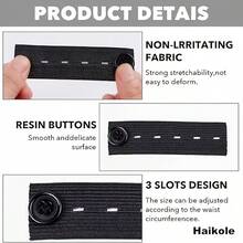 5/8件装 女士牛仔裤纽扣延长器，裤子纽扣延长器 - A - 查看 3