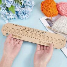 Knitting Mold For Socks, Handmade Knitting Sock Shaped Wooden Tool Kit - A - View 2