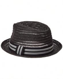 Sombrero de paja Triby de tejido abierto y plegable de Bruno Magli - Negro - Ver 3