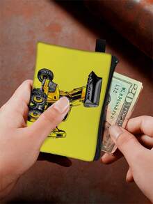 机械车零钱包 | 轻便拉链钱包收纳袋，随机印花，完美礼品之选 - 零錢包 - 查看 7