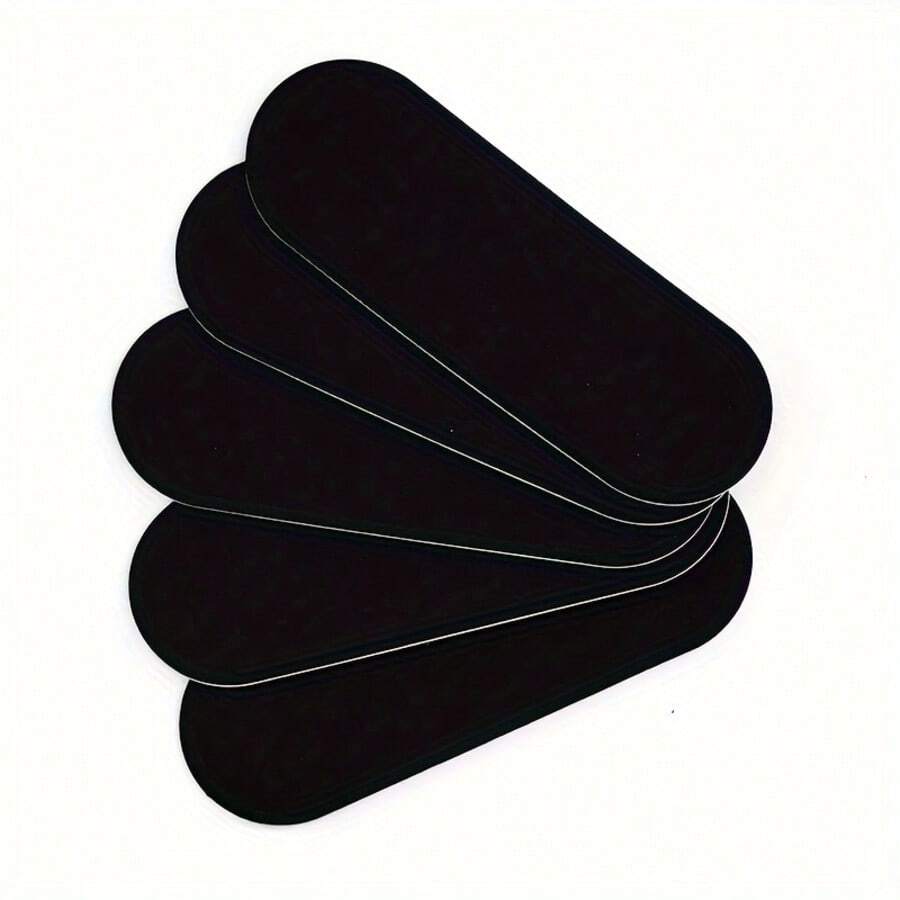 5pcs Black Foam Anti-Slip Pads, Size 100X34mm, Designed To Prevent Handboard Slippage - متعدد الألوان - مشاهدة 1