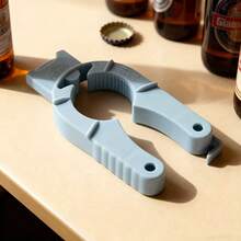 1pc Easy Grip Bottle Opener Can Opener Kitchen Essential Tool Comfortable Handle Durable Design Home Bar Accessory Daily Use Gadget Perfect Gift For Cooking Enthusiasts - View 2