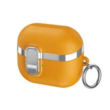 1个苹果电镀皮革耳机保护套，兼容 4/ Pro 3、新款Pro/Pro 2，无线蓝牙耳机保护套，兼容三星Galaxy Buds 3/3Pro/3FE，优质耳机保护套，防摔耳机套 - 彩色 - 查看 34