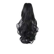 New Ponytail Fake Hair Claw Clip, Natural Curly Ponytail Holder, Suitable For High, Low Or Micro Curly Ponytail - Multicolor - View 3