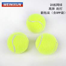 6-Pack Training Tennis Balls, High-Elasticity Pressure Practice Balls, Beginner Training Wear-Resistant Tennis Balls 1ZB1 - 6-piece Pack - View 3