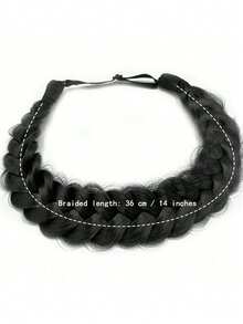 European And American Faux Braid Headband, New Fishbone Braid Fashion Hair Accessories - Multicolor - View 8