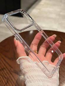 Solid Color Silicone Cute Minimalist Luxury Premium Texture Apple Transparent Simple All-Inclusive Anti-Fall Glossy Phone Case For IPhone 15/15promax/15pro/15plus/11/12/13/14/16promax/Xs/Xr/11pro/11promax/12pro/12promax/13pro/13promax/7plus/14pro/14promax/14plus/16pro/16plus/7plus/8plus/8/Se2 Easter Spring Gift - White - View 1