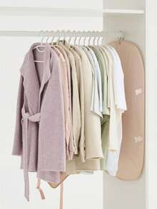 1pc Compressed Wardrobe Storage Board, Compressed Storage Bag, Dust-Proof Garment Cover, Foldable Down Jacket Storage, Wardrobe Storage,Bedroom Room Decor,Back To School - Multicolor - View 7
