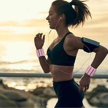 1 Pair Adjustable Weighted Wrist & Ankle Equipment, 1lb (450g) Waterproof Adjustable Silicone Strength Training Fitness Wearable Wrist & Ankle Strap, 2pcs Silicone Weighted Wrist Straps Suitable For Running - Multicolor - View 6