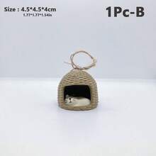 1 tượng ếch mini trang trí để bàn, tượng ếch ngộ nghĩnh, đồ trang trí hoạt hình cho mèo/ghế bập bênh/sofa, thích hợp để trang trí kệ sách, xe hơi, món quà tuyệt vời nhất cho bạn trai/bạn gái, món quà thú vị. - Mô hình hoạt hình - Xem 9