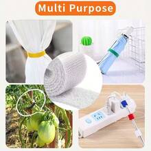 1 Roll Reusable Multi-Functional Adjustable Cable Management Strap, Data Cable Organizer And Storage Tie, Computer Wiring Clip, Desktop Wire Holder - Multicolor - View 6