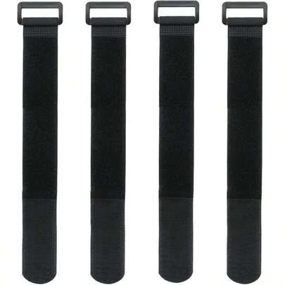 Bike Rack Straps, 4-Pack Adjustable Bike Wheel Stabilizer Strap With Hook And Loop Car And Wall Mount, Transportation And Storage