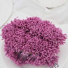 Matte Round Faux Flower Stamens, Handmade DIY Hair Accessory & Headpiece Material, Wedding Bouquet & Floral Decor Flower Centers - Multicolor - View 9