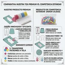 Set de 30 piezas de Tela Borrable Para Sastres Triangular De Gis Con Una Caja De Almacenamiento Polvo Para Borrar Ropa Fácil De Almacenar Y Transportar Marcador De Retazos Acolchado Manualidades Patrón De Ropa Herramienta De Costura Accesorios De Costura Diy Marcadores De Tiza De Costura Aplicaciones Amplias Duraderos Y Resistentes Oficina Trabajo Bonito Presente Cualquier Ocasion Regalo Para Estudiantes Regalo De Cumpleaños Navidad Dia Del Padre Dia Del Niño Dia De Las Madres  Niños Y Niñas - Multicolor - Ver 3