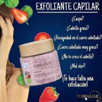 TERRAMAR, Exfoliante capilar para cuero cabelludo
