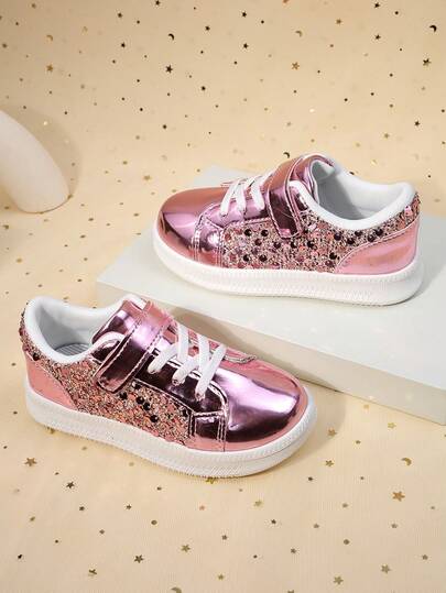 Kids Sports Shoes, Toddler Sports Shoes, New Spring/Autumn Casual Shoes For Big Children, Solid Color Girls Canvas Shoes, Thick Sole Running Shoes, School Student Sneakers