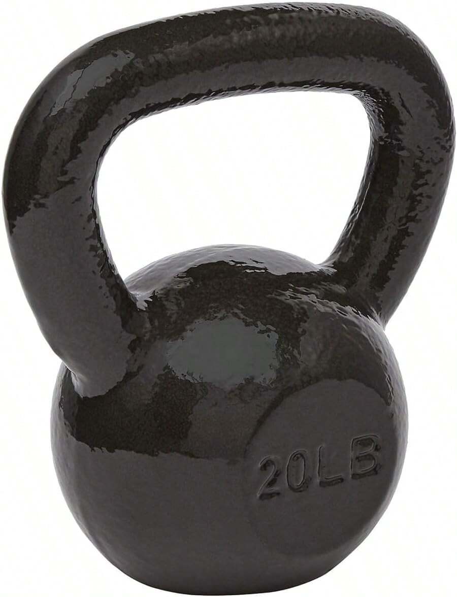 Cast Iron Kettlebell, Professional Strength Training Kettlebell For Home Gym & Fitness - 20 Pounds - View 1