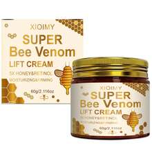 Xioimy 60克蜂毒保湿紧致面霜，提拉紧致面部肌肤，令肌肤更显年轻，抗衰老护肤，抗皱护肤，高效保湿，适合所有肤质，面部护理 - 數量 - 查看 10