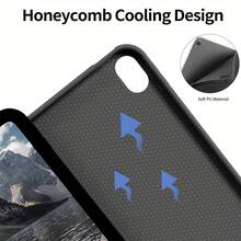 Compatible With IPad 11th Gen Tablet Protective Case, A16 Style, Full-Body Honeycomb TPU Leather Protective Case, Smart Sleep/Wake, Tri-Fold Tablet Protective Case, Full-Body Drop Protection, Compatible With IPad 10th Gen, Air 11 (M3)/Air 11 (M2)/Pro 11, 9th Gen Protective Case - Dark Green - View 7