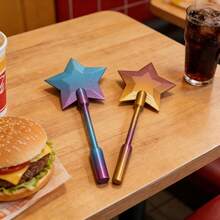 2D 3D Printed Credit Card Wand Tap To Pay, Tap To Pay, Wand Contactless Payment Card Holder, Is It Suitable For Card Payment Scenarios, ID Card Holder Card Case - Five-pointed Star Magic Wand - View 2